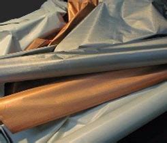 metalized conductive fabric